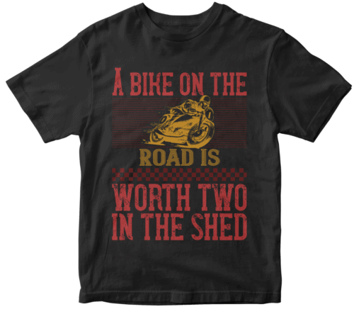 A bike on the worth two in the shet