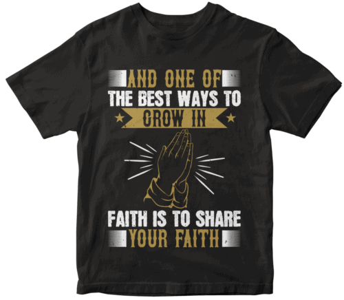 And one of the best ways to grow in faith is to share your faith
