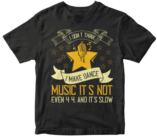 I dont think I make dance music. Its not even 4 4. And it's slow