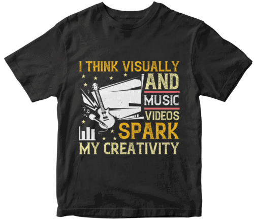 I think visually, and music videos spark my creativity