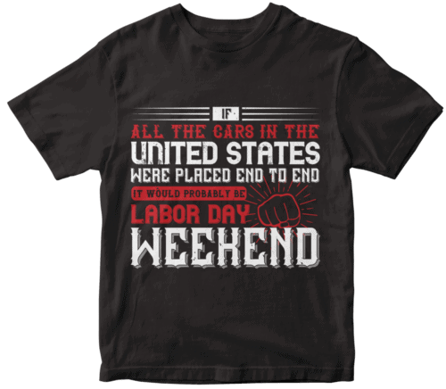 If all the cars in the United States were placed end to end, it would probably be Labor Day Weekend-0