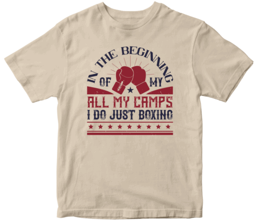 In the beginning of my all my camps, I do just boxing