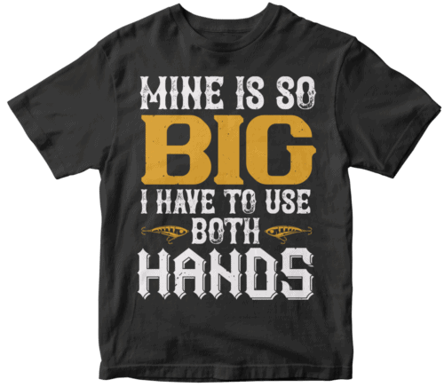 MINE IS SO BIG I HAVE TO USE BOTH HANDS