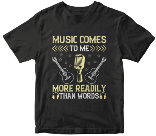 Music comes to me more readily than word