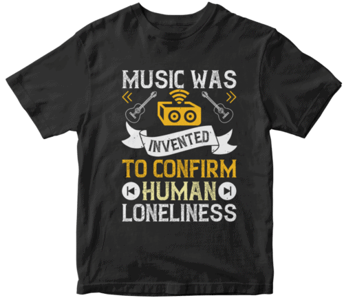 Music was invented to confirm human loneliness