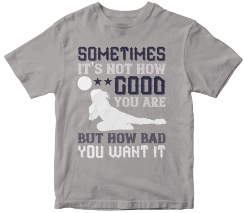 Sometimes it’s not how good you are, but how bad you want it