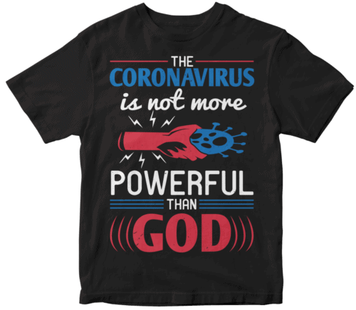 The coronavirus is not more powerful than God