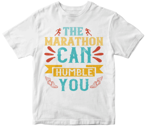 The marathon can humble you