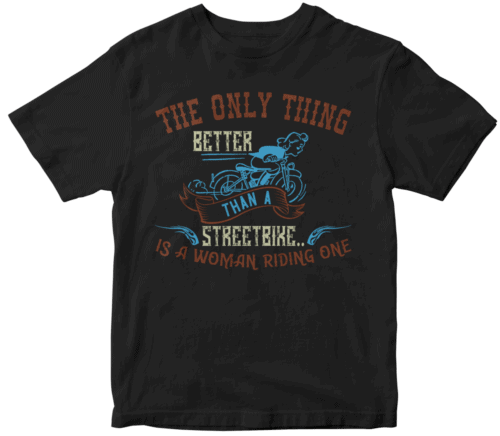 The only thing better than a streetbike.. is a woman riding one