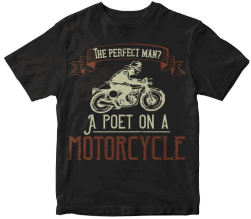The perfect man A poet on a motorcycle