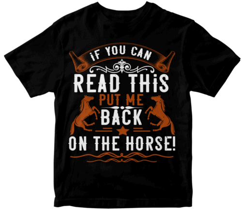 if you can read this put me back on the horse!