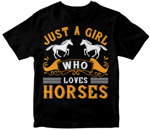 just a girl who loves horses