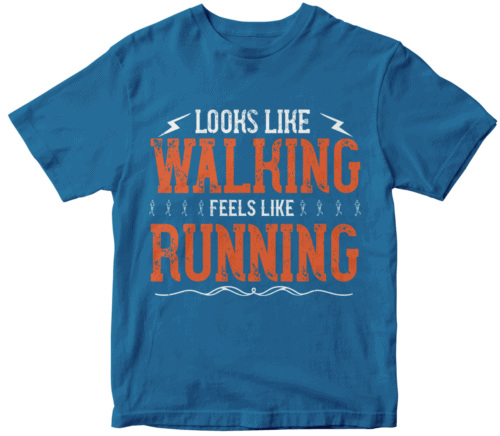 looks like  walking feels like running
