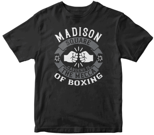 madison square gradens is the mecca of boxing