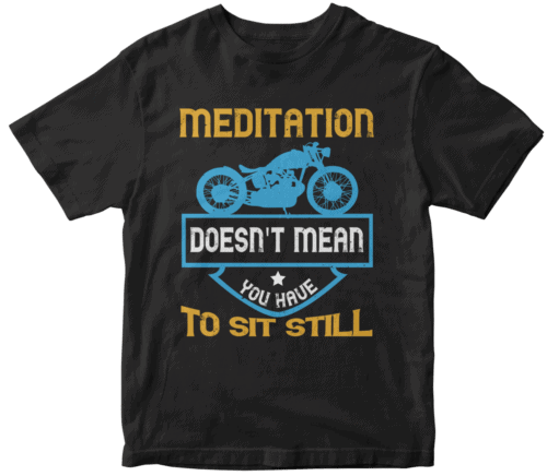 meditation doesn't mean you have to sit still