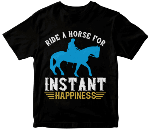 ride a horse for instant happiness